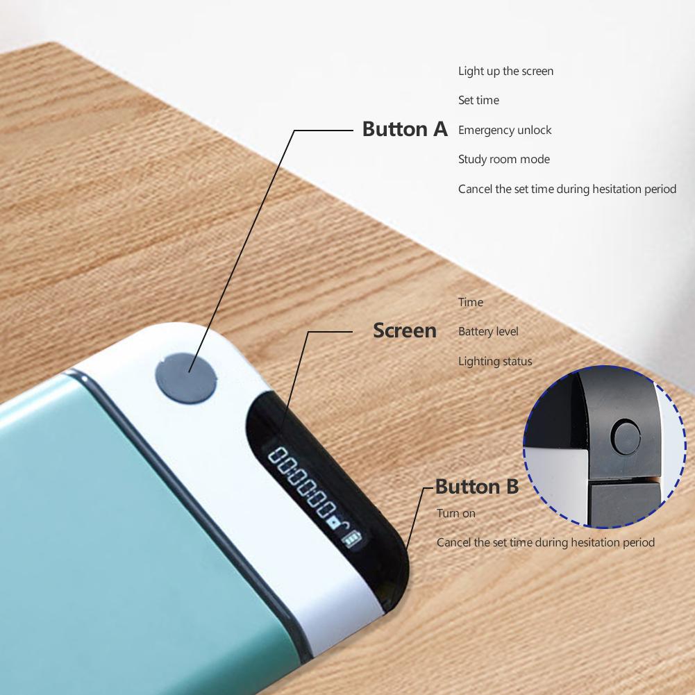 Phone Lock Box with Timer- Stay Focused & Beat Screen Addiction