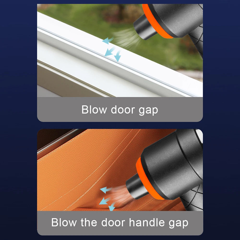 Wireless Car Vacuum Cleaner 120W Cordless Dust Handheld Auto Portabale Vacuum High-power Vacuum Cleaner For Home Office Car