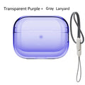 Transparent Protective lanyard Case Cover For Airpods Pro 2