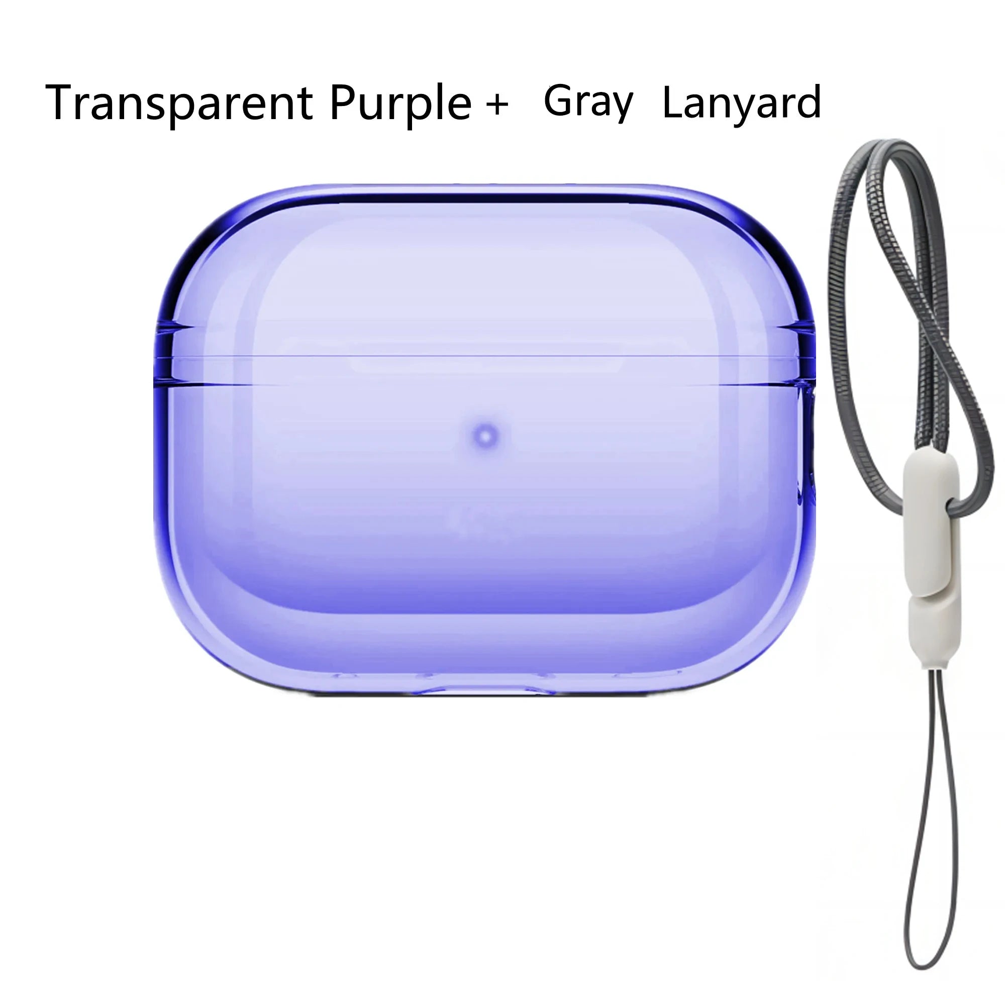Transparent Protective lanyard Case Cover For Airpods Pro 2