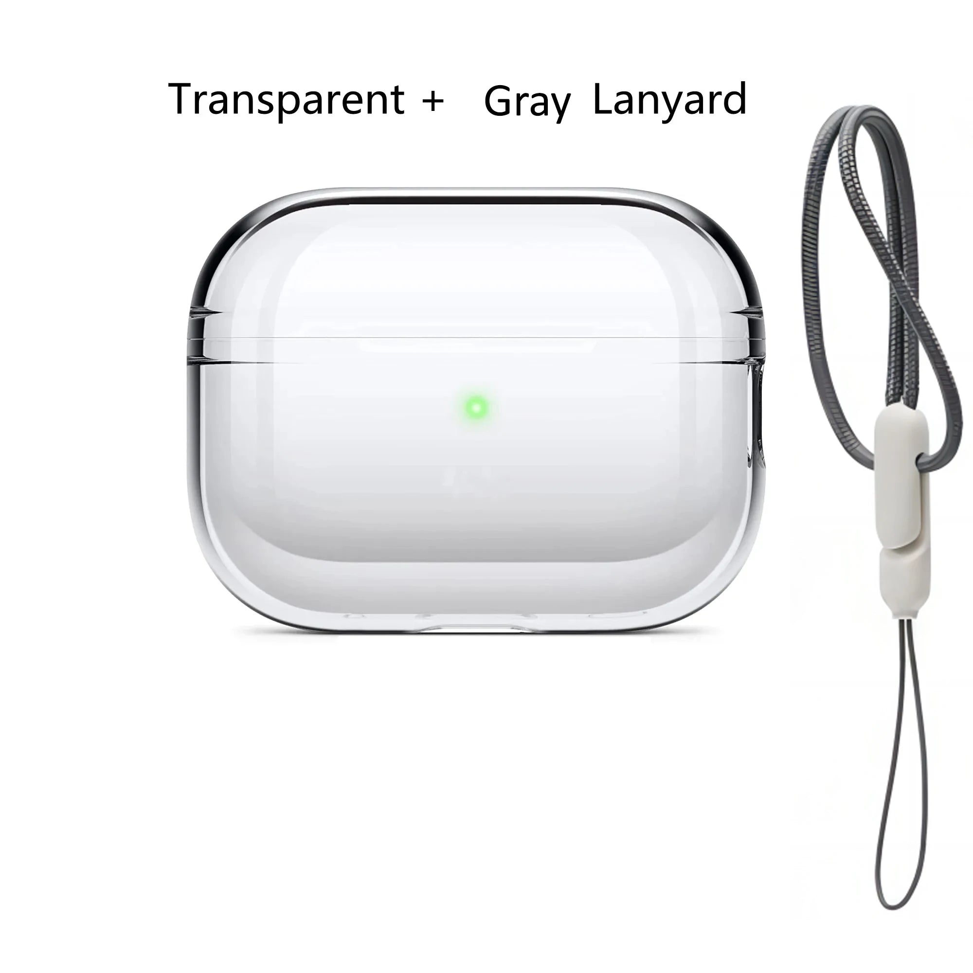 Transparent Protective lanyard Case Cover For Airpods Pro 2