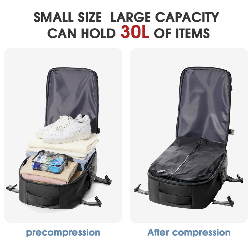 Vacuum Backpack Travel Bag for Men Large Capacity Backpack Business Laptop