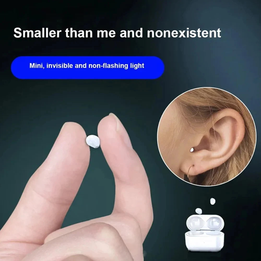 Invisible Mini Bluetooth Earbuds Noise Reduction