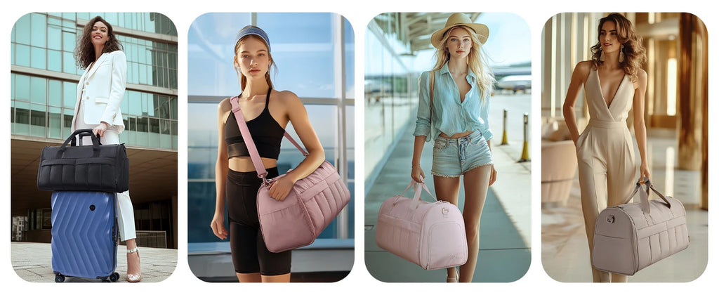 2 in 1  Travel Garment  Bag -Wrinkle - free Carry - On with Shoe Comparttrament