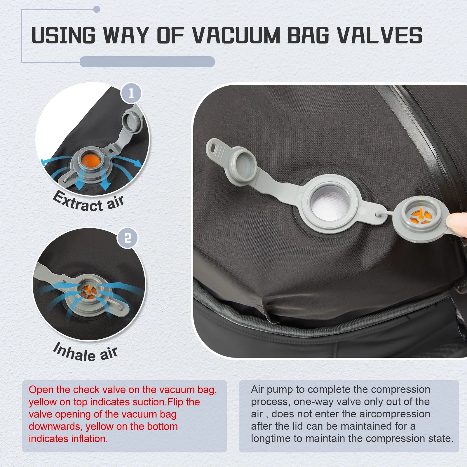 Vacuum Backpack Travel Bag for Men Large Capacity Backpack Business Laptop
