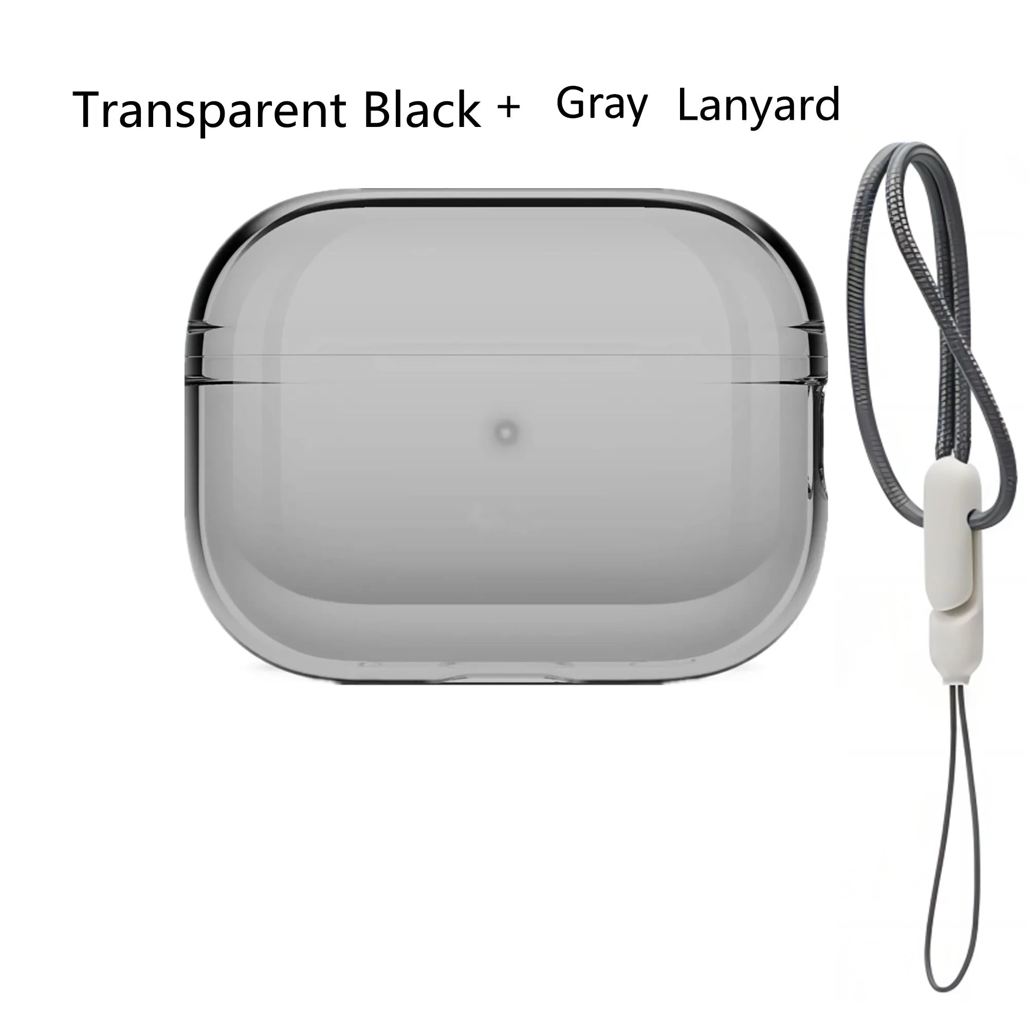 Transparent Protective lanyard Case Cover For Airpods Pro 2