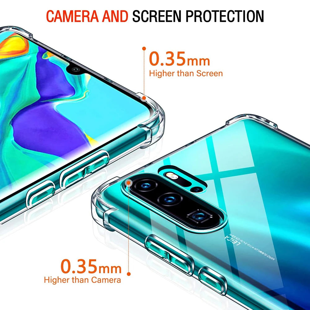 Ultra Clear Shockproof phone case - Slim Transparent Protection Cover
