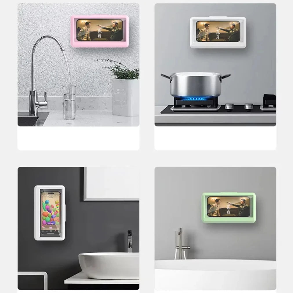 Waterproof Shower Phone Holder - Wall Mount Case