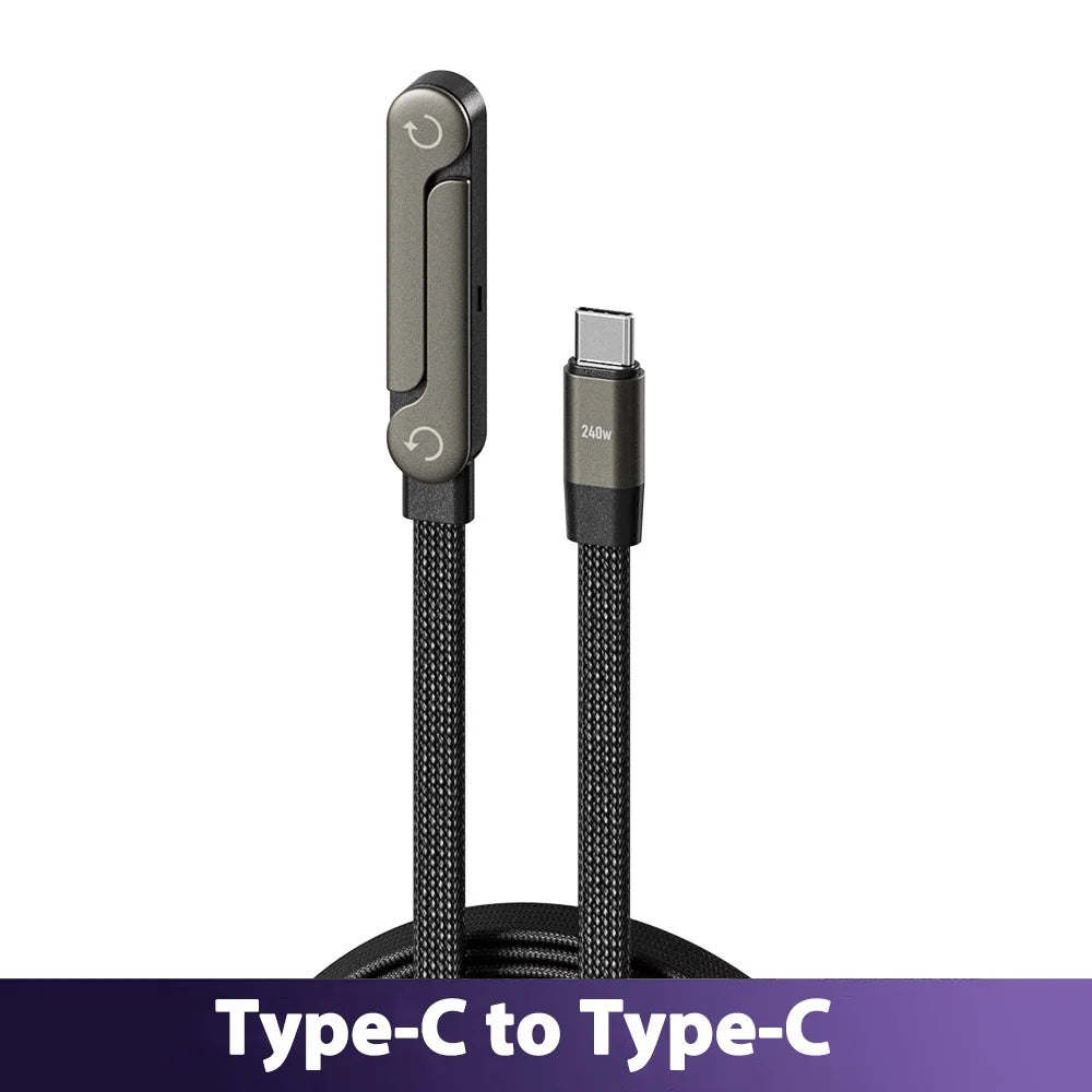 2-in-1 Fast Charging cable & Foldeable Phone Holder