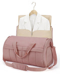 2 in 1  Travel Garment  Bag -Wrinkle - free Carry - On with Shoe Comparttrament