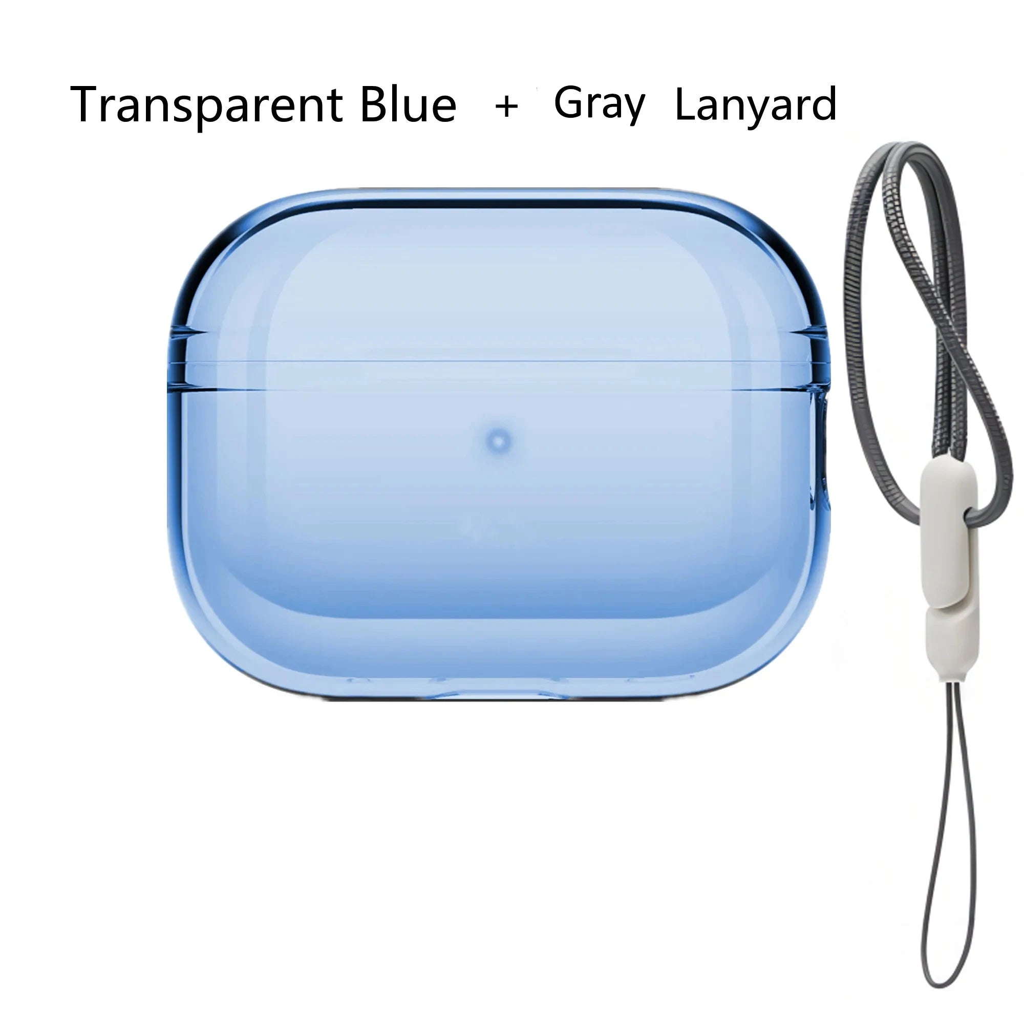 Transparent Protective lanyard Case Cover For Airpods Pro 2