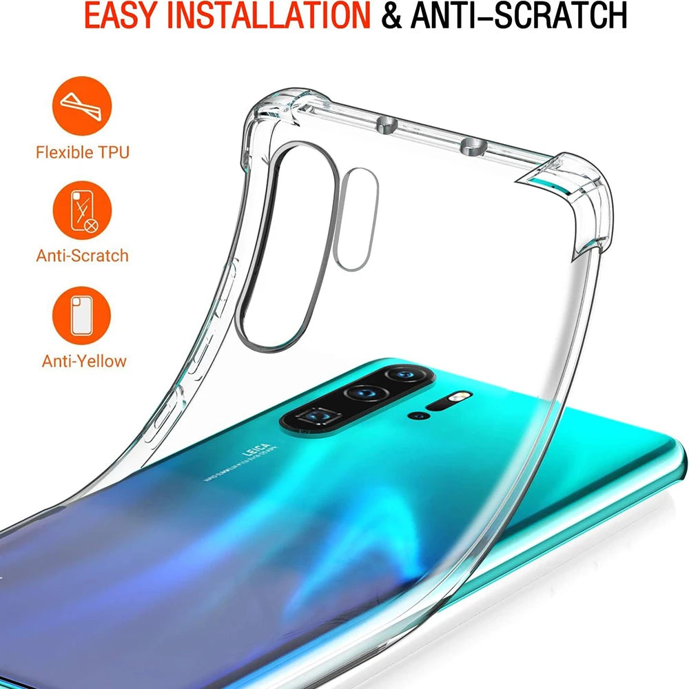 Ultra Clear Shockproof phone case - Slim Transparent Protection Cover