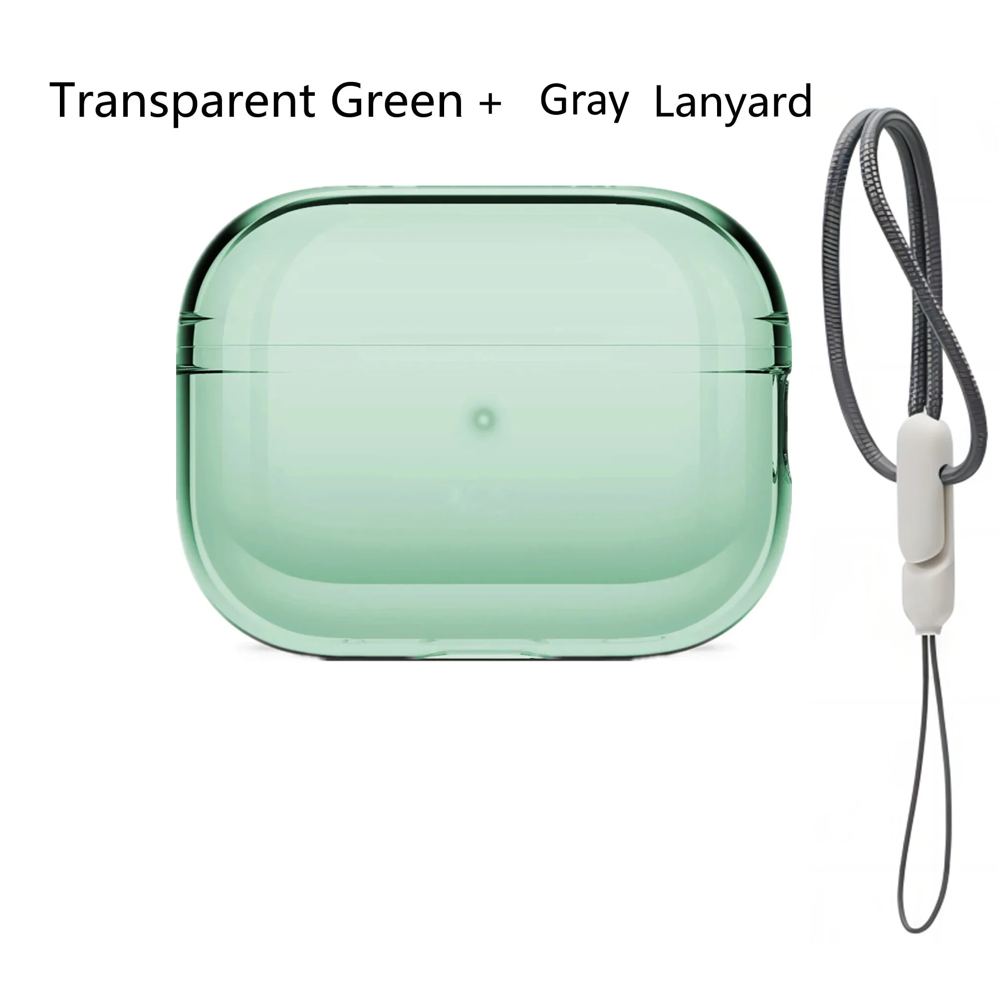 Transparent Protective lanyard Case Cover For Airpods Pro 2