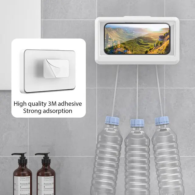 Waterproof Shower Phone Holder - Wall Mount Case