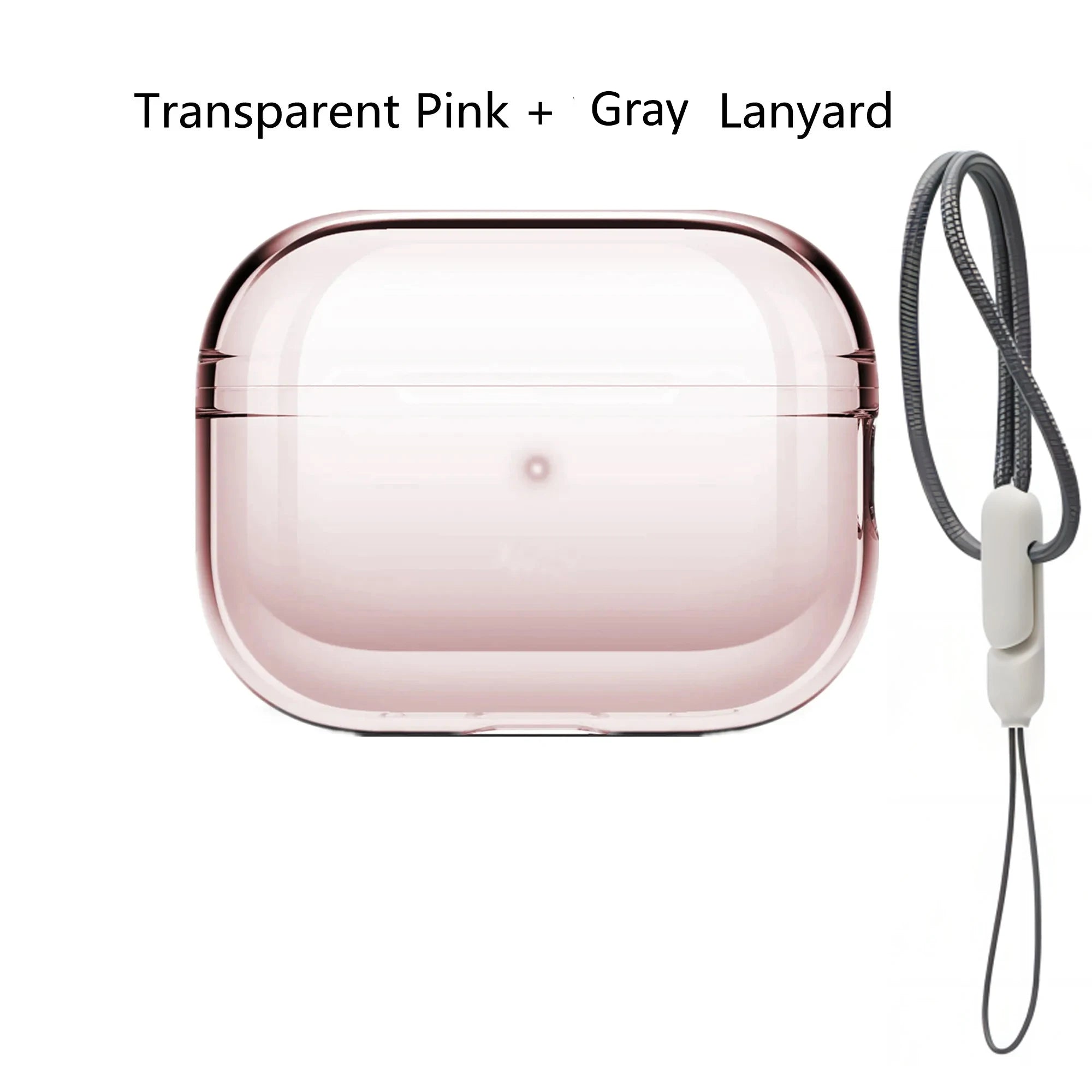 Transparent Protective lanyard Case Cover For Airpods Pro 2